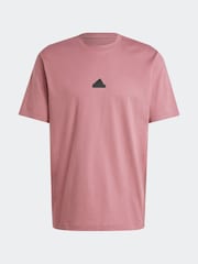 adidas Red 100% Cotton City Escape Graphic T-Shirt - Image 7 of 7