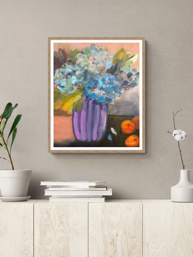 Artko Purple Good Times by Lara Bowen Framed Art - Image 1 of 3 Artko Purple Good Times by Lara Bowen Framed Art - Image 1 of 3
