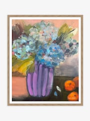 Artko Purple Good Times by Lara Bowen Framed Art - Image 2 of 3