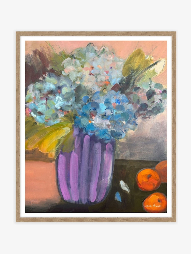 Artko Purple Good Times by Lara Bowen Framed Art - Image 2 of 3 Artko Purple Good Times by Lara Bowen Framed Art - Image 2 of 3