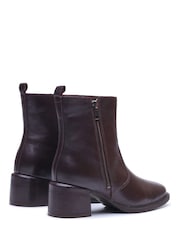 Hush Puppies Brown Violet Ankle Boots - Image 2 of 5