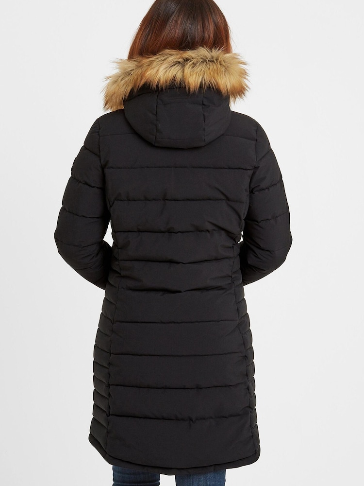 Tog 24 Black Firbeck Long Insulated Jacket - Image 2 of 6