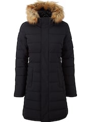 Tog 24 Black Firbeck Long Insulated Jacket - Image 6 of 6