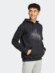 adidas Black Tech Graphic Hoodie - Image 5 of 6