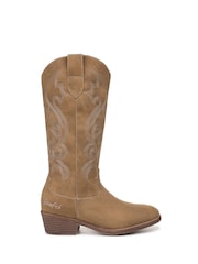 Blowfish Malibu Brown Stutter Regular Fit Western Boots - Image 1 of 7