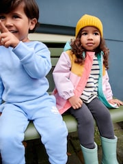 Light Blue Slogan 100% Cotton Sweatshirt And Joggers Set (3mths-7yrs) - Image 8 of 12