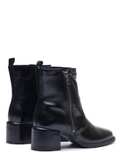 Hush Puppies Black Violet Ankle Boots - Image 2 of 5