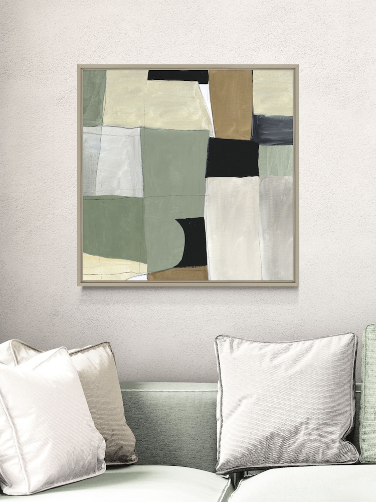 Artko Green Soft Composition II by Tom Reeves Framed Art - Image 1 of 4 Artko Green Soft Composition II by Tom Reeves Framed Art - Image 1 of 4