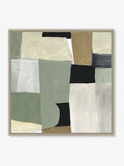 Artko Green Soft Composition II by Tom Reeves Framed Art - Image 2 of 4