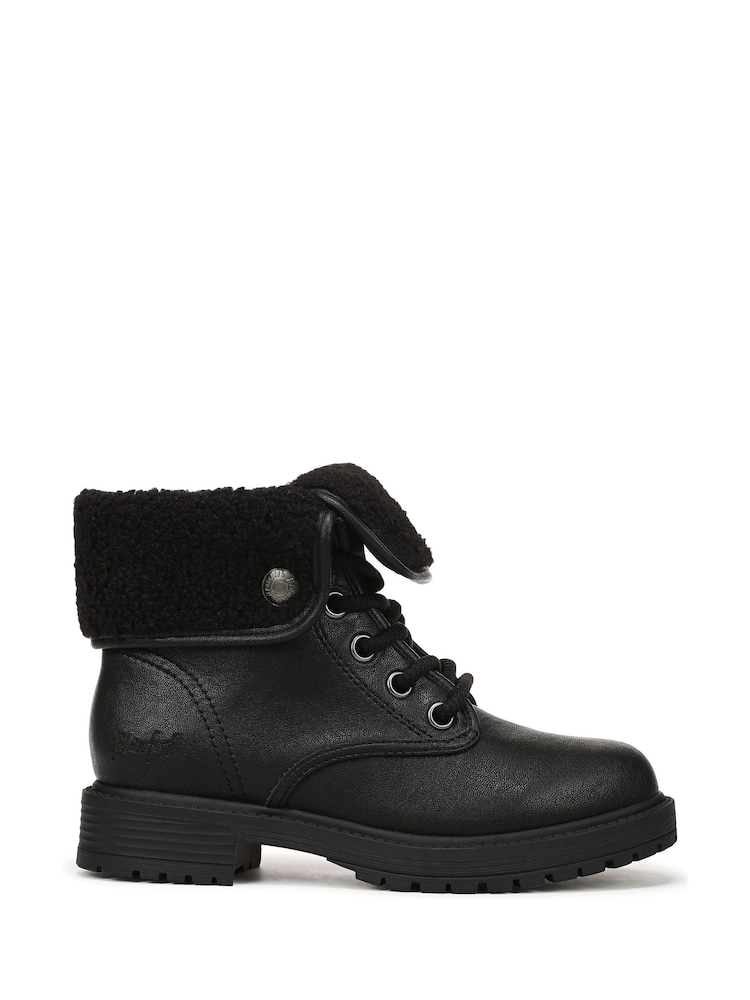 Blowfish Malibu Black Andy Cozy Regular Fit Lace-Up Boots - Image 1 of 7 Blowfish Malibu Black Andy Cozy Regular Fit Lace-Up Boots - Image 1 of 7