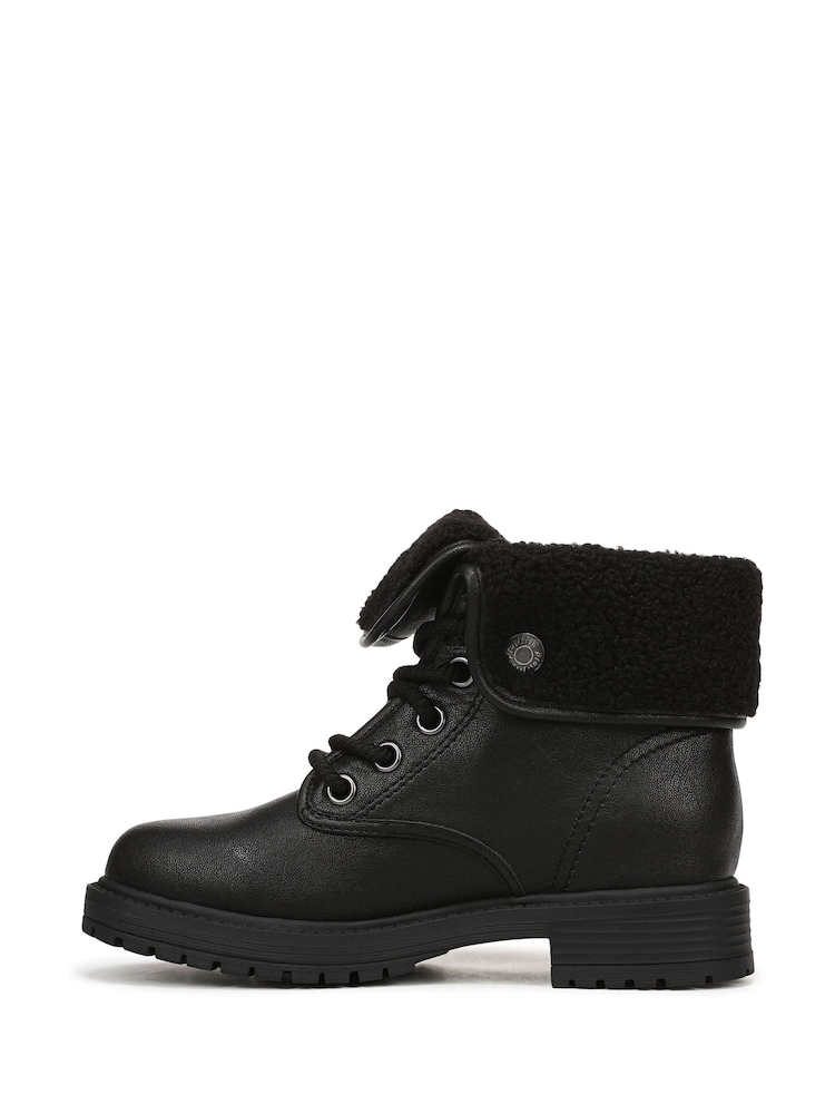 Blowfish Malibu Black Andy Cozy Regular Fit Lace-Up Boots - Image 2 of 7 Blowfish Malibu Black Andy Cozy Regular Fit Lace-Up Boots - Image 2 of 7