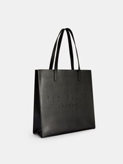 črna - Večja torbica v obliki vrečke z velikim logom Ted Baker - Slika 2 iz 5