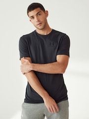 Under Armour Black Sportstyle Left Chest Logo T-Shirt - Image 1 of 4