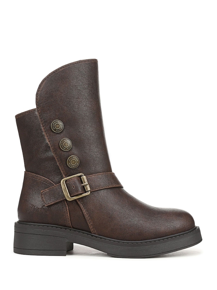 Blowfish Malibu Brown Venice Cozy Regular Fit Biker Boots - Image 1 of 7 Blowfish Malibu Brown Venice Cozy Regular Fit Biker Boots - Image 1 of 7