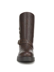 Blowfish Malibu Brown Venice Cozy Regular Fit Biker Boots - Image 4 of 7