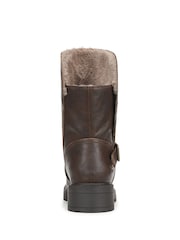 Blowfish Malibu Brown Venice Cozy Regular Fit Biker Boots - Image 5 of 7