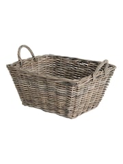 Pacific Grey Kubu Oblong Storage Basket - Image 2 of 2