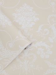 Laura Ashley Linen Josette 10M Wallpaper - Image 2 of 3