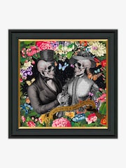 Artko Grey Until Death Do Us Part Erika C Brothers Framed Art - Image 2 of 3