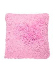 Catherine Lansfield Bright Pink So Soft Cuddly Cushion - Image 5 of 6