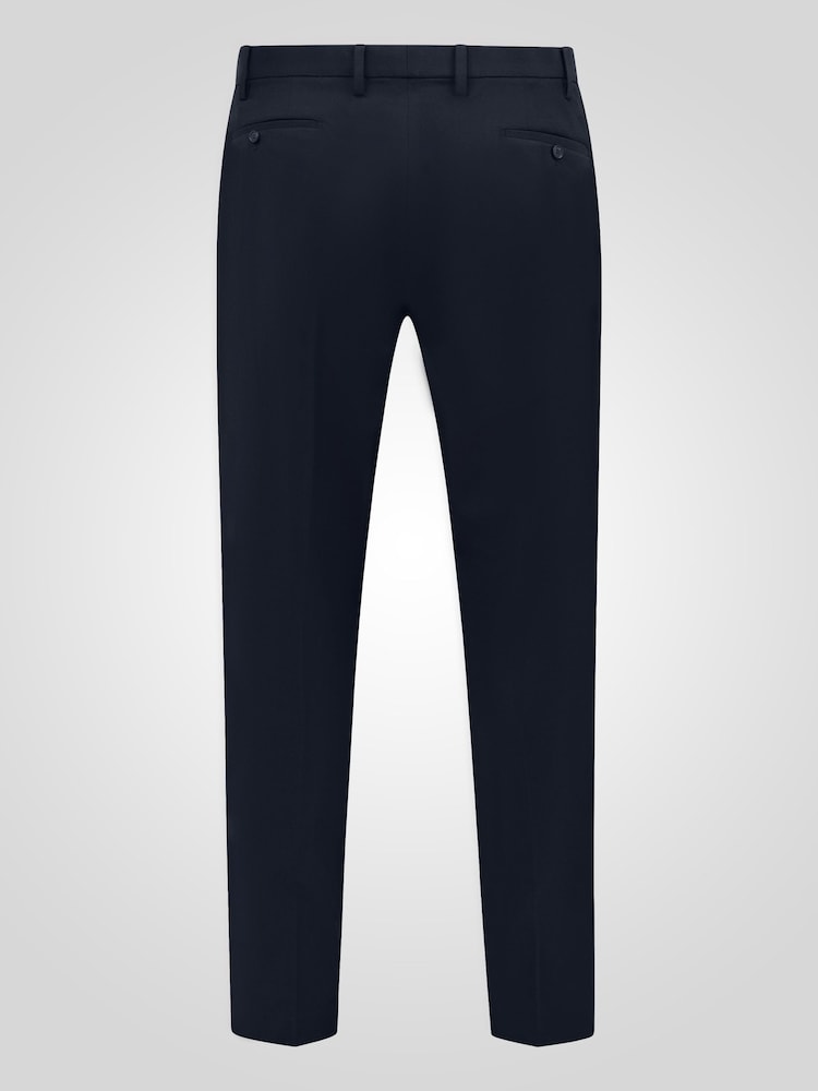 D555 Ted 4 Way Stretch Relaxed Trouser with Stretch Waistband - Imagen 8 de 8