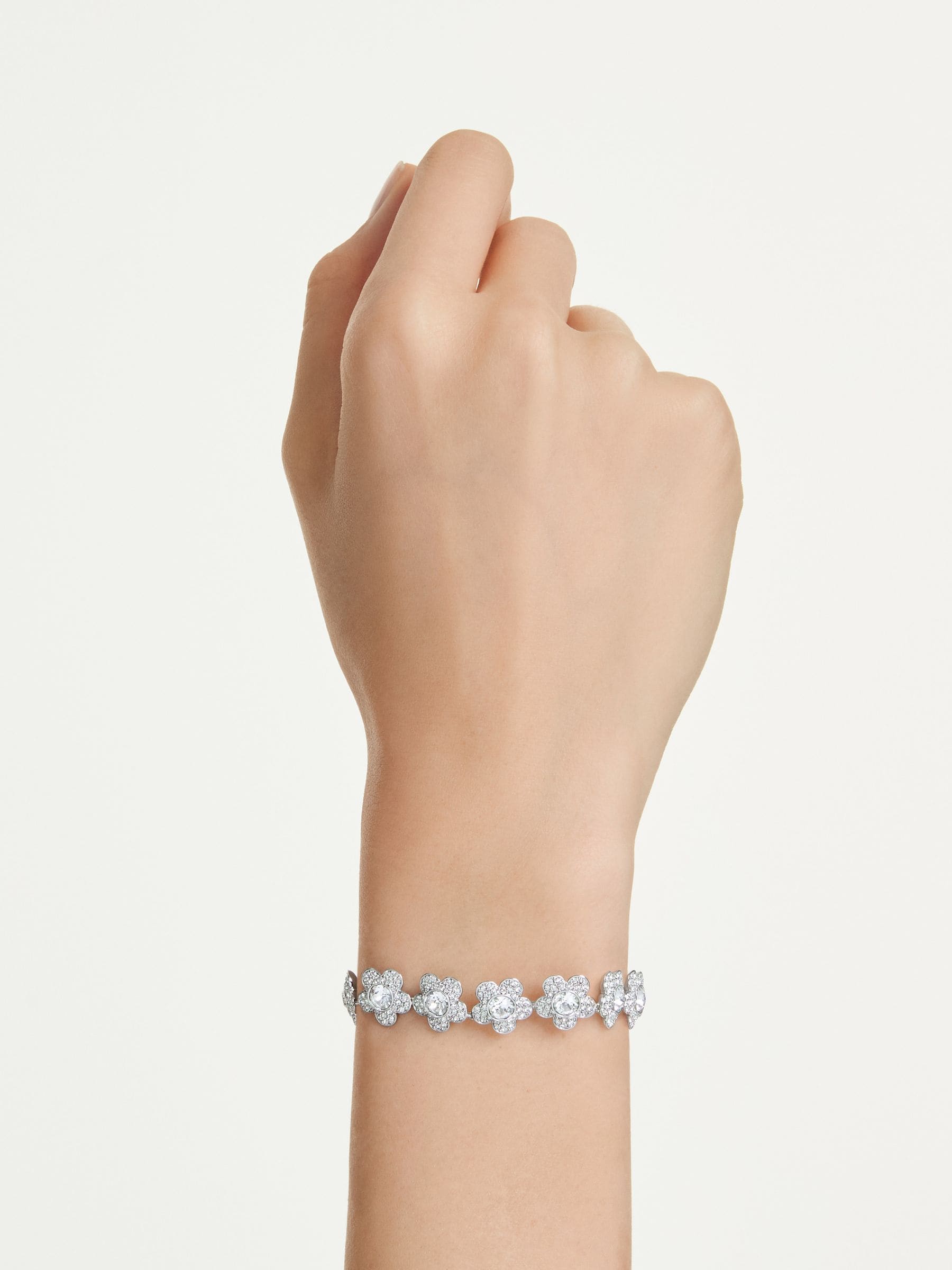 Swarovski 5749182 x Ariana Grande Flower Round-Cut Rhodium- Jewellery - Image 5