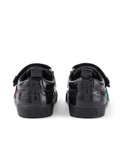 Kickers Black Infants Tovni Brogue Patent Leather School Shoes - Image 7 of 9