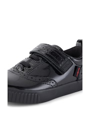 Kickers Black Infants Tovni Brogue Patent Leather School Shoes - Image 9 of 9