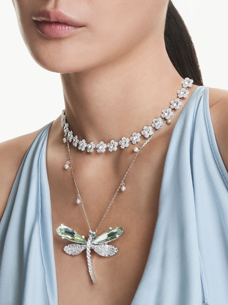 Swarovski White Ariana Grande X Swarovski Necklace - Image 1 of 6 Swarovski White Ariana Grande X Swarovski Necklace - Image 1 of 6