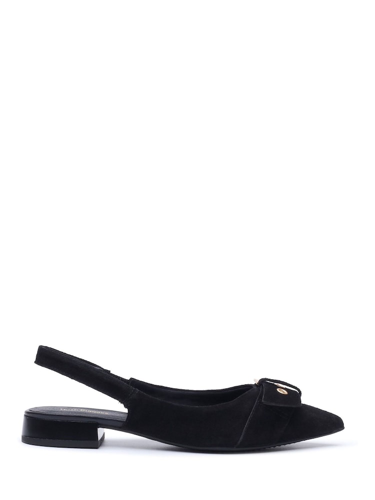 Hush Puppies Black Vesper Slingback Shoes - Image 1 of 5 Hush Puppies Black Vesper Slingback Shoes - Image 1 of 5