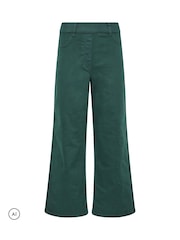 M&Co Green Petite Wide Leg Jeggings - Image 5 of 6