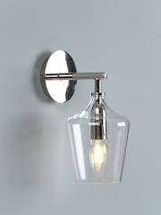 Laura Ashley Clear Ockley Wall Light - Image 1 of 5