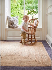 Origins Grey Natural Jute Rug - Image 1 of 4