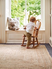 Origins Grey Natural Jute Rug - Image 2 of 4