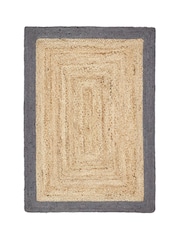 Origins Grey Natural Jute Rug - Image 4 of 4