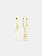 Swarovski White Stilla Attract Hoop Earrings - Image 5 of 5
