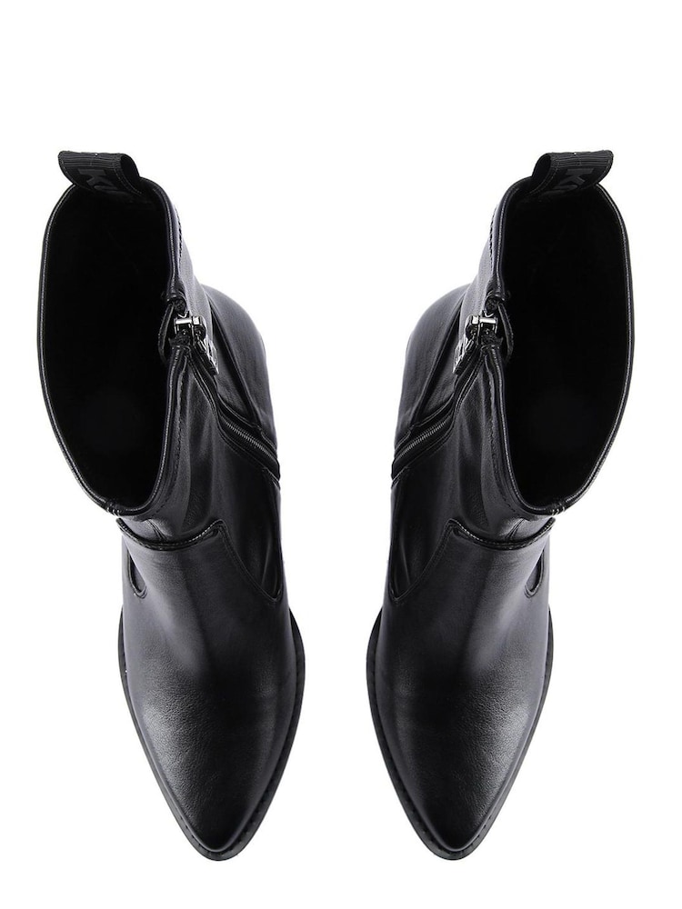 KG Kurt Geiger Sabrina Black Boots - Image 2 of 3