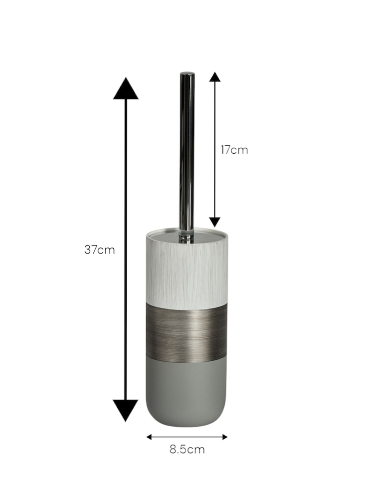 Suporte para escova de vaso sanitário Showerdrape Luxe Resin - Imagem 3 de 3 Suporte para escova de vaso sanitário Showerdrape Luxe Resin - Imagem 3 de 3