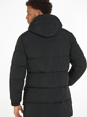 Calvin Klein Longlength Quilt Black Jacket - Image 2 of 5