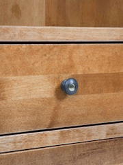 Laura Ashley Honey Gold Garrat 2 Drawer Single Bookcase - Image 6 of 7