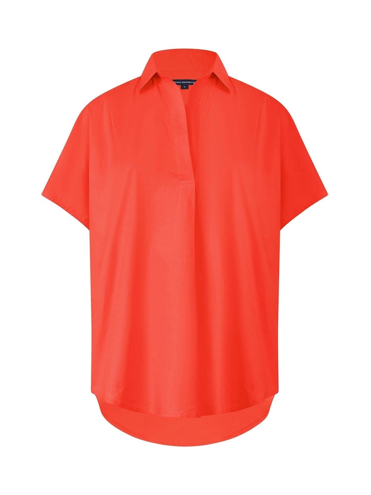 French Connection Red Rhodes Conscious Pop Shirt - Image 2 of 4