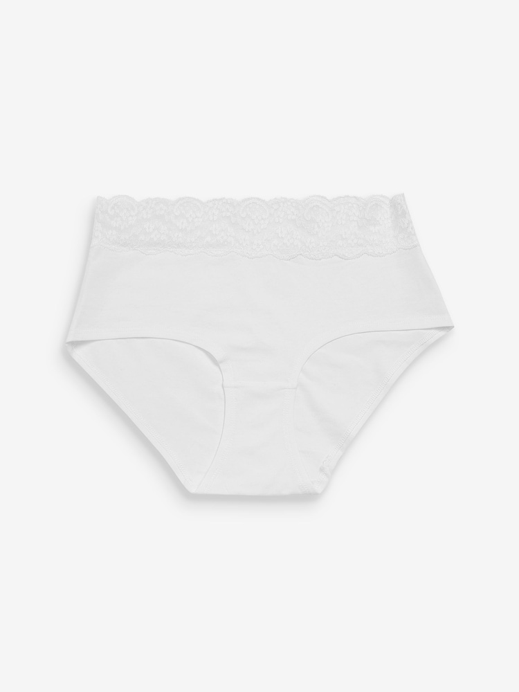 Wit/zwart/grijs - 4 Kanten slips - Image 6 of 8