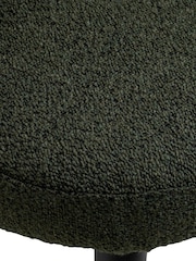 HEAL'S Green Austen Bouclé Dining Chair - Image 5 of 5