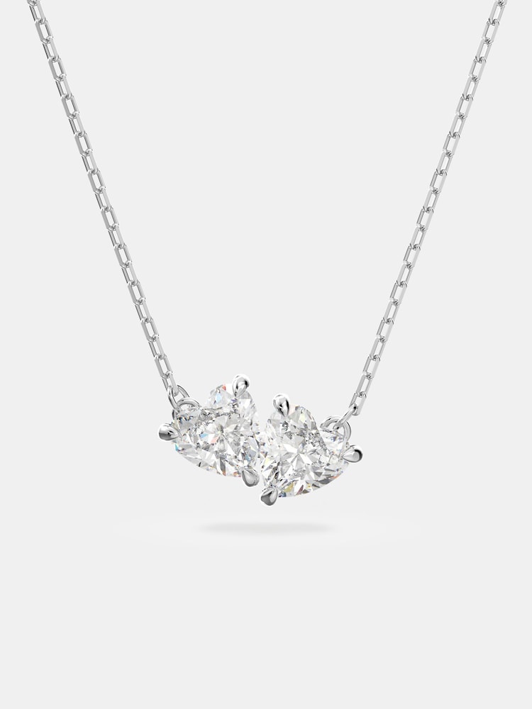 Swarovski White Mesmera Necklace - Image 6 of 6 Swarovski White Mesmera Necklace - Image 6 of 6