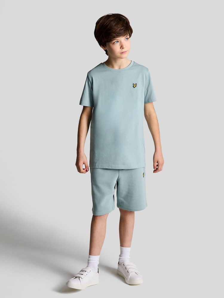Lyle & Scott Green Boys Essentials Crew Neck T-Shirt - Image 2 of 3