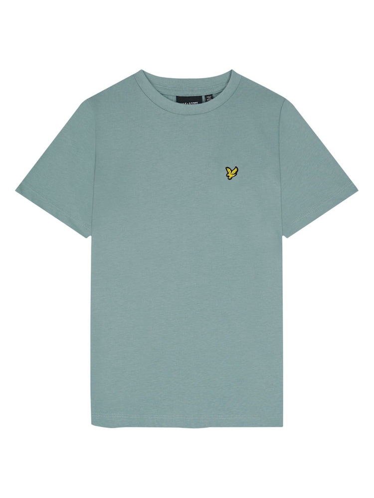 Lyle & Scott Green Boys Essentials Crew Neck T-Shirt - Image 3 of 3