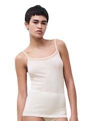 Chantelle Cream By Femilet Juliana Merino Wool Thermal Camisole - Image 1 of 4