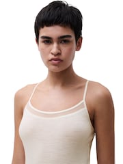 Chantelle Cream By Femilet Juliana Merino Wool Thermal Camisole - Image 3 of 4