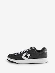 Converse Black/White Pro Blaze Low Top Trainers - Image 2 of 9