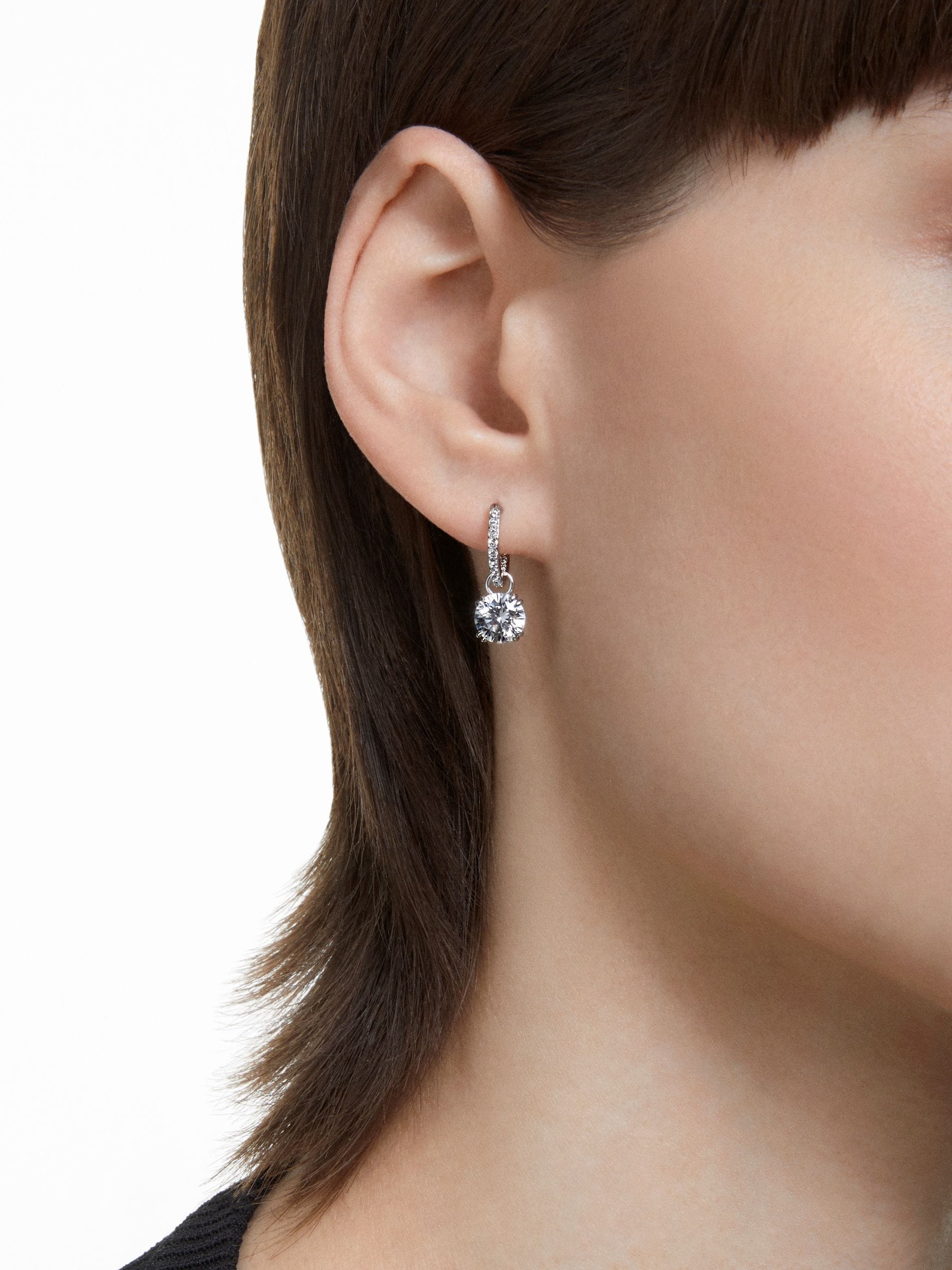 Swarovski Stilla Drop Earrings - Female - Earrings - Gray - One Size - Accessories - Image 13